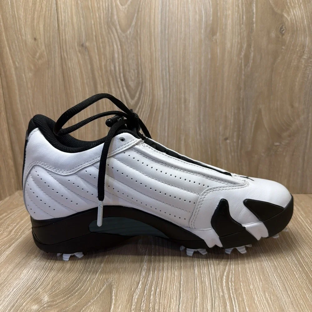 Nike Air Jordan Retro 14 XIV Golf Shoes Oxidized Green Size 5.5M/7W HJ7710-100